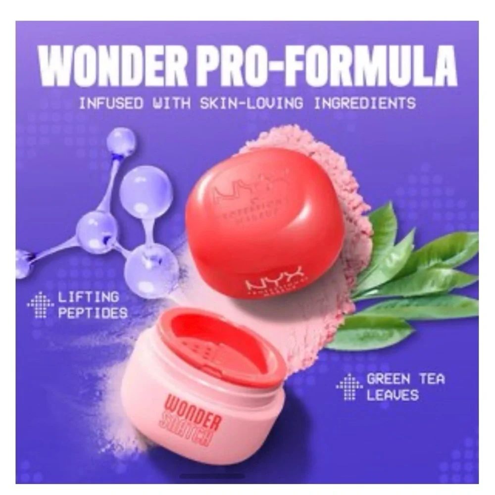 NYX Professional Makeup Wonder Snatch Lifting Setting Powder, Cheeky Cherry